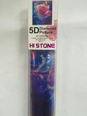 5D Yapışan Boncuk Mozaik Tablo 40*50 cm H5X22