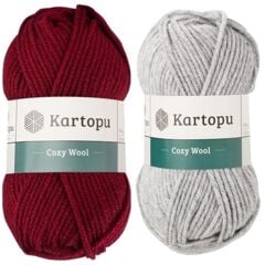 Kartopu Cozy Wool El Örgü İpliği Yünü