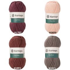 Kartopu Cozy Wool El Örgü İpliği Yünü