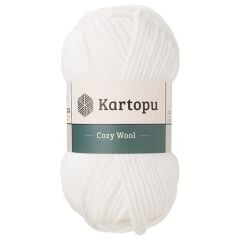 Kartopu Cozy Wool El Örgü İpliği Yünü K1212 Güvez