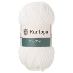 Kartopu Cozy Wool El Örgü İpliği Yünü K1212 Güvez