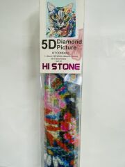 5D Yapışan Boncuk Mozaik Tablo 40*50 cm H5X23