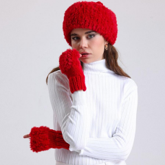 Etrofil Rabbit Kürk El Örgü İpi 100gr 70349 Bordo