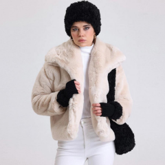 Etrofil Rabbit Kürk El Örgü İpi 100gr 70907 Gri Siyah