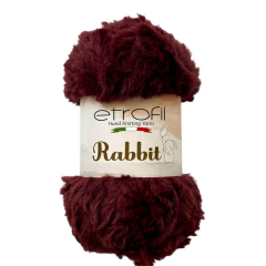 Etrofil Rabbit Kürk El Örgü İpi 100gr 70349 Bordo