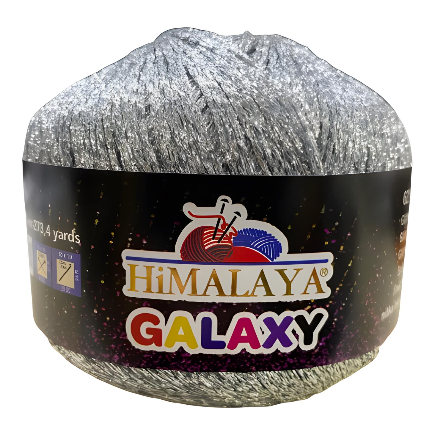 Himalaya Galaxy El Örgü İpi 50 gr 310-09 Gümüş