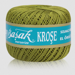 Altın Başak Kroşe Solmaz Merserize El Örgü Dantel İpliği 50 gr