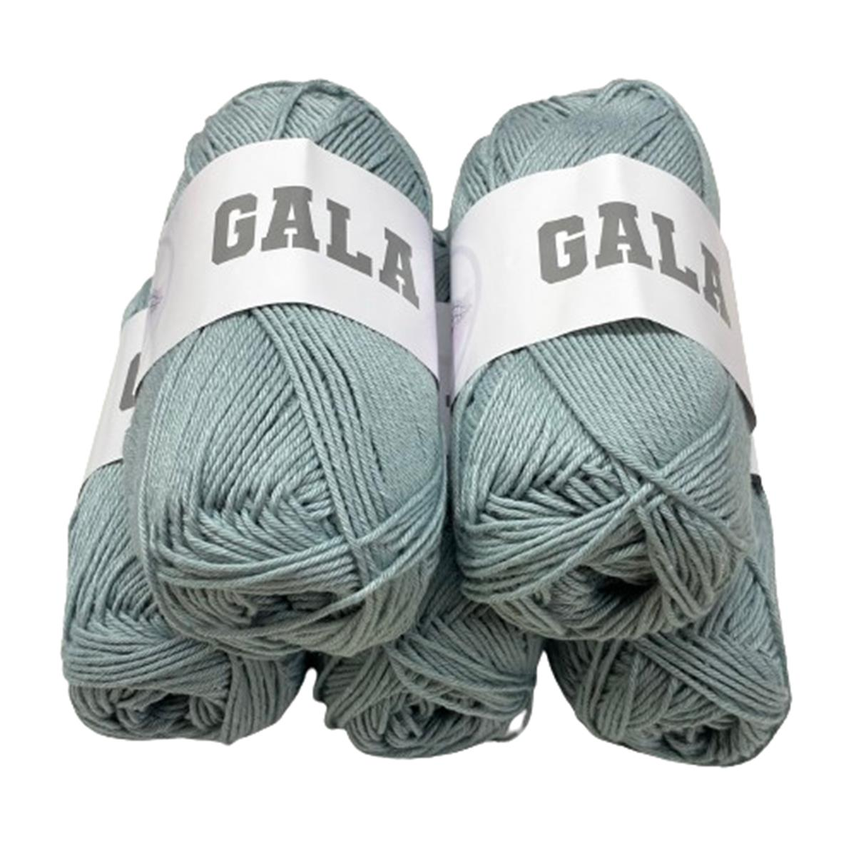 Gala Bambu El Örgü İpliği 5'li Set 13 Azur