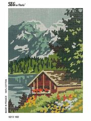 Seg de Paris Baskılı Goblen Tablo Pano 14x18cm 921316