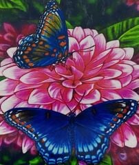 5D Yapışan Boncuk Mozaik Tablo 40*50 cm H5X35