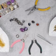 Kargaburun Yuvarlak Uçlu Takı Pensesi-6 Farklı Ebat Ağızlı