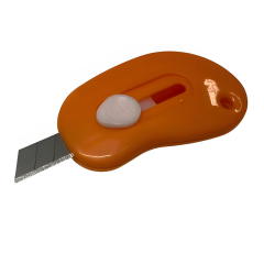 Mini Maket Bıçağı Falçata 5,5 cm Pembe