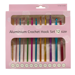 Elegant Metal Saplı Tığ Seti YL-695