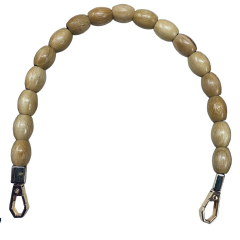 Ahşap Boncuklu Çanta Sapı 40 cm YML12