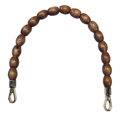 Ahşap Boncuklu Çanta Sapı 40 cm YML12