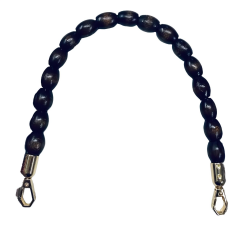 Ahşap Boncuklu Çanta Sapı 40 cm YML12