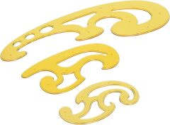 Pistole Cetvel Fransız Eğrisi Seti SR-10