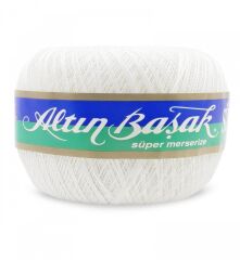 Altın Başak Klasik Dantel İpi ve Ağ İpliği Süper Kırık Beyaz 70