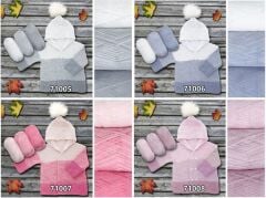 Himalaya Everyday Senfoni El Örgü İpi 3 Adetli Set 71021 Bordo Kahve