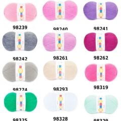 Nako Bonbon Kristal Makine ve Lif Orlonu İpliği 98336 Turuncu