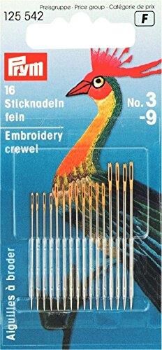 Prym Dikiş Nakış İğnesi No:3/9 16lı 125542