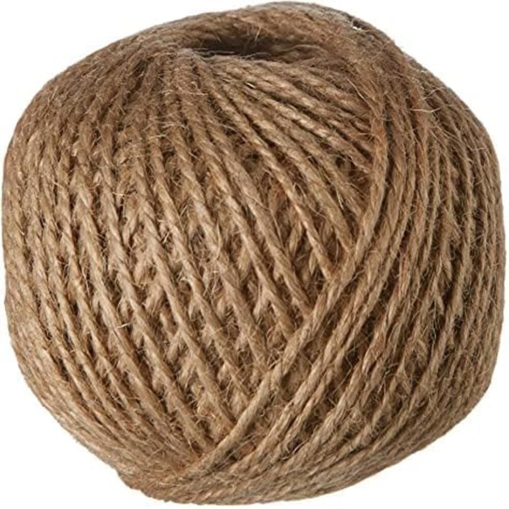 Jut Jüt İpi, Kırnap, Halat, Hasır İp, Doğal, Naturel Renk 100gr