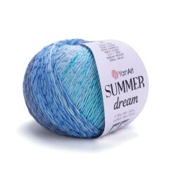 Yarn Art Summer Dream Yumuşak Ebruli ve Parlak Örgü İpi 100 gr