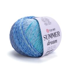 YarnArt Summer Dream Yumuşak Ebruli ve Parlak Örgü İpi 100 gr 4303