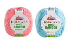 Himalaya Deluxe Bamboo Bambu Pamuk El Örgü İpi