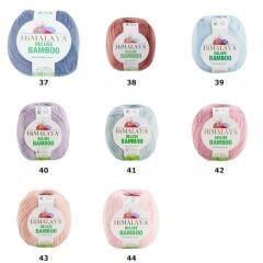 Himalaya Deluxe Bamboo Bambu Pamuk El Örgü İpi