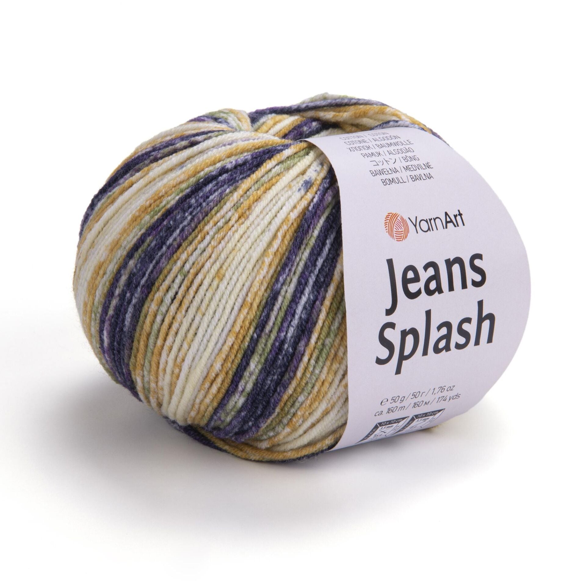 YarnArt Jeans Splash Ebruli Pamuk Amigurumi İpi 50 gr 953