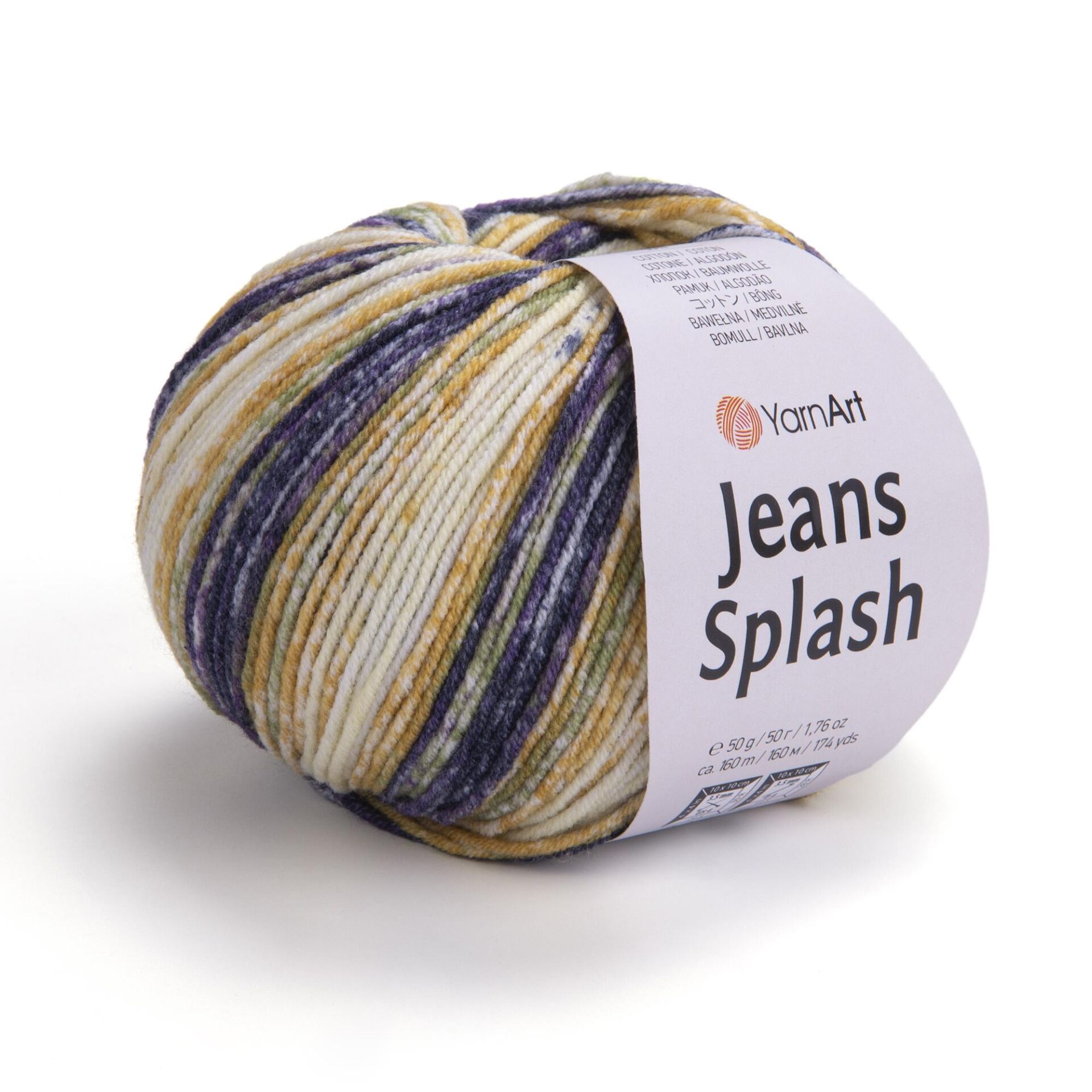 YarnArt Jeans Splash Ebruli Pamuk Amigurumi İpi 50 gr 953