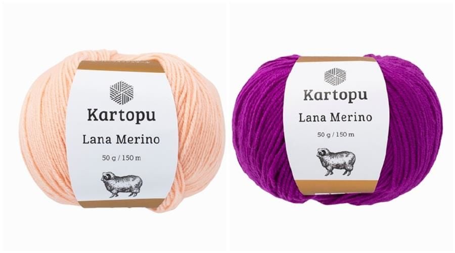Kartopu Lana Merino 50 Gr El Örgü İpliği