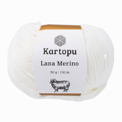 Kartopu Lana Merino 50 Gr El Örgü İpliği