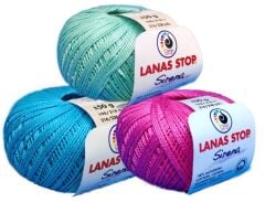 Lanas Stop Sirena Merserize Pamuk Punch Amigurumi El Örgü İpi Yünü 50gr