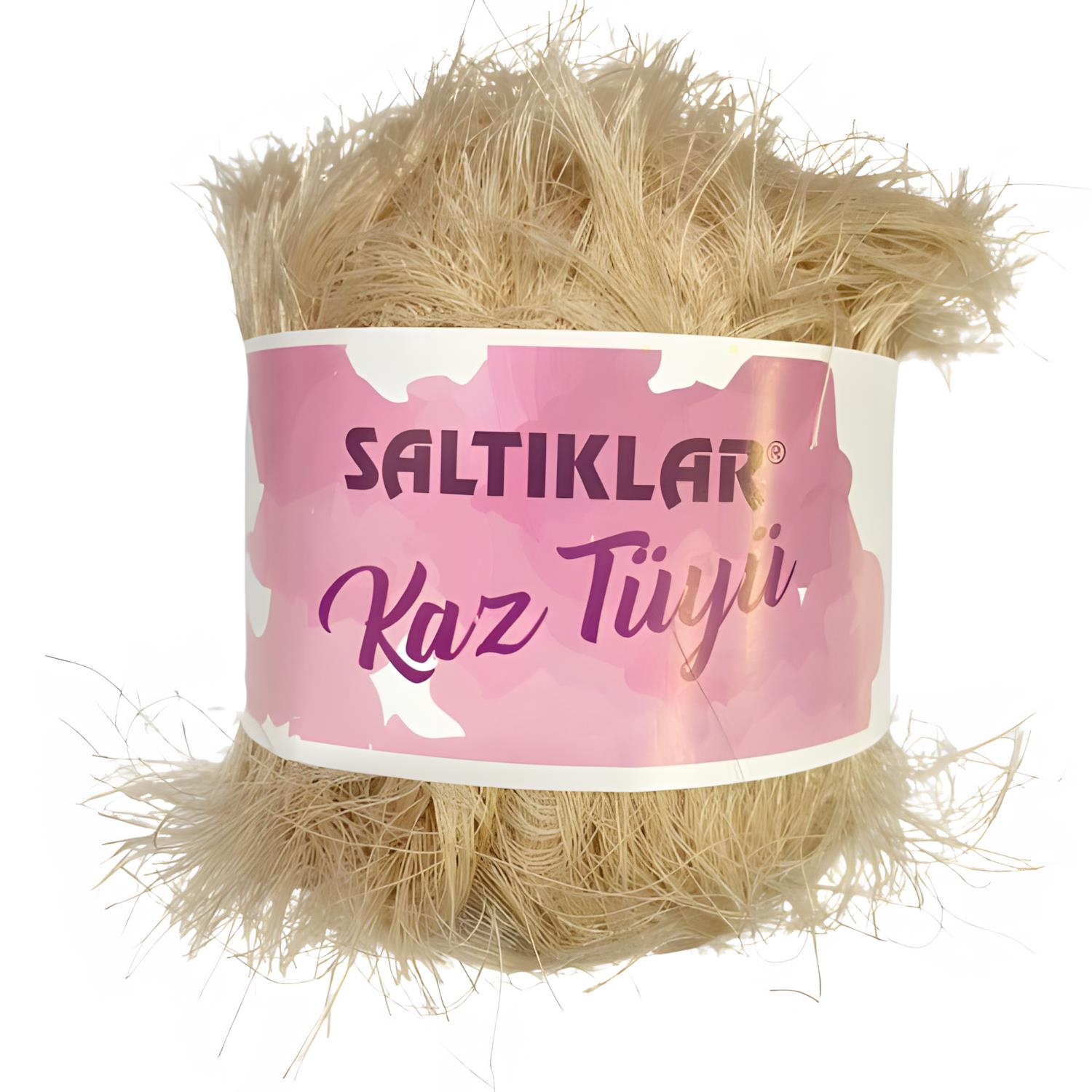 Saltıklar Kaz Tüyü Örgü İpi 100 gr
