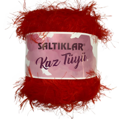 Saltıklar Kaz Tüyü Örgü İpi 100 gr