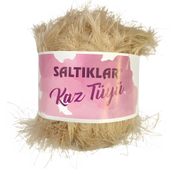 Saltıklar Kaz Tüyü Örgü İpi 100 gr