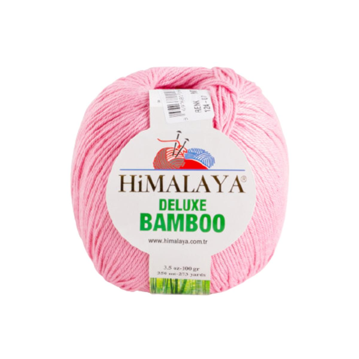 Himalaya Deluxe Bamboo Bambu Pamuk El Örgü İpi 12407 Pembe