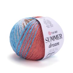 YarnArt Summer Dream Yumuşak Ebruli ve Parlak Örgü İpi 100 gr 4311