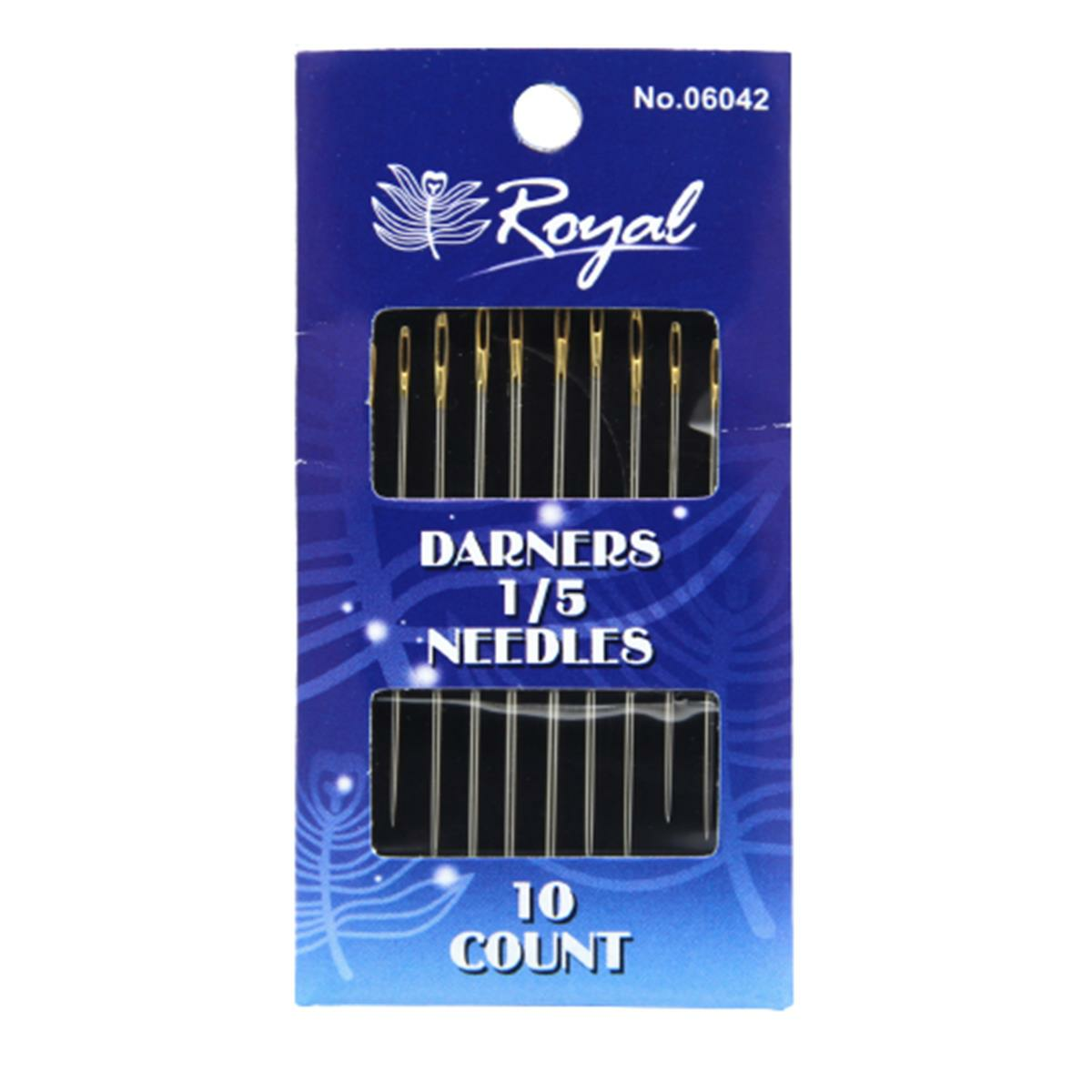Royal Altın Başlı Dikiş Nakış İğnesi 10'lu 06042