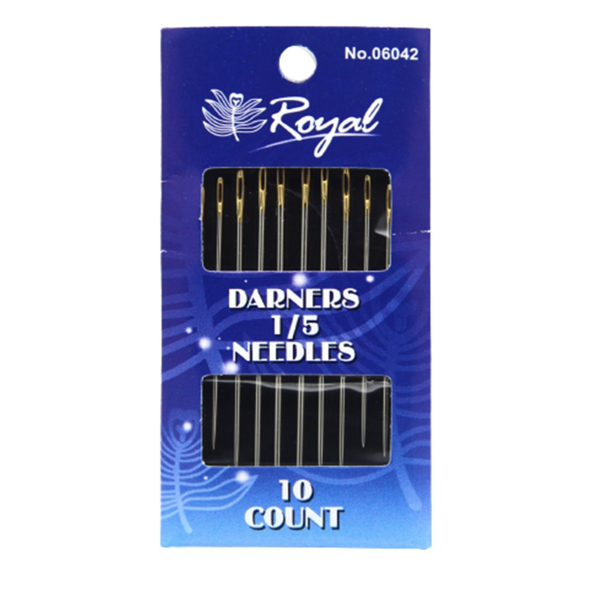 Royal Altın Başlı Dikiş Nakış İğnesi 10'lu 06042