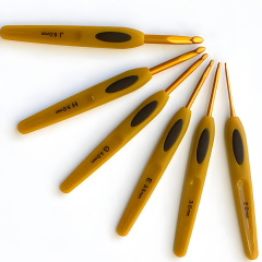 Clover Soft Touch Crochet Hook Yumuşak Saplı Yün Tığ