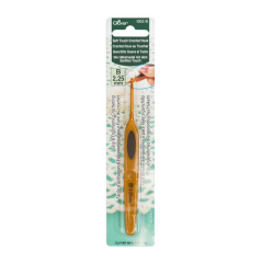 Clover Soft Touch Crochet Hook Yumuşak Saplı Yün Tığ
