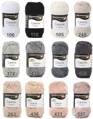 Schachenmayr Catania Pamuk Amigurumi El Örgü İpi İpliği Yünü