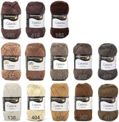 Schachenmayr Catania Pamuk Amigurumi El Örgü İpi İpliği Yünü 403 Açık Sarı