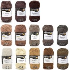 Schachenmayr Catania Pamuk Amigurumi El Örgü İpi İpliği Yünü 403 Açık Sarı