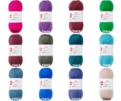 Himalaya Everyday Super Lux Lüks El Örgü İpliği 73423 Lacivert