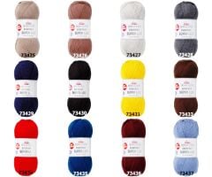 Himalaya Everyday Super Lux Lüks El Örgü İpliği 73452 Taba