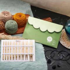 KnitPro Bambu Misinalı Şiş Seti 22553